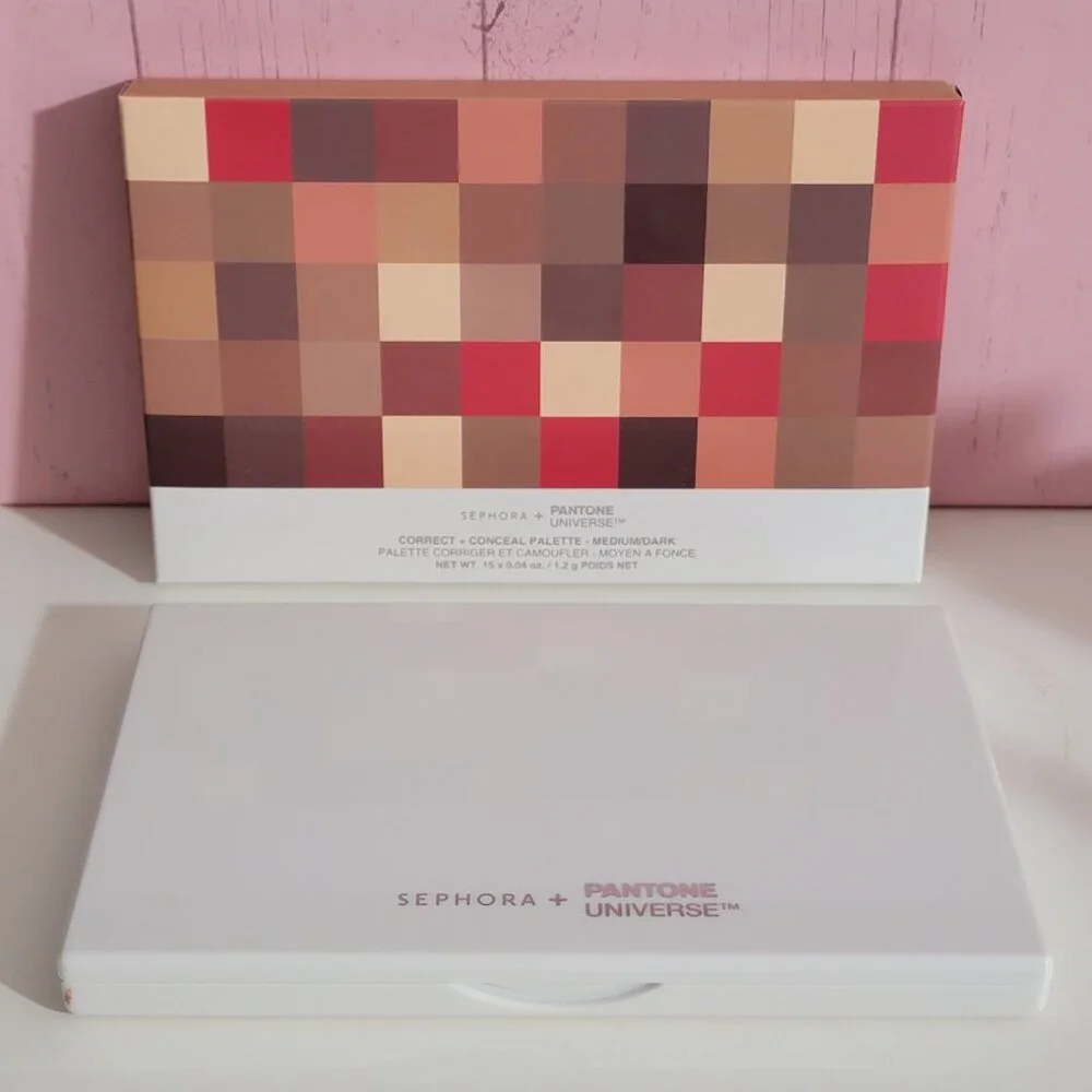 Sephora Pantone Universe Correct and Conceal Medium to Dark Palette NIB